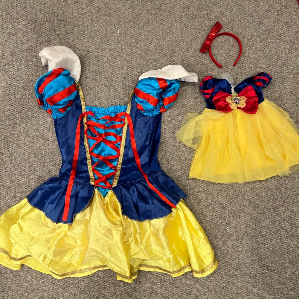 Mommy & Me Snowwhite Matching Costume